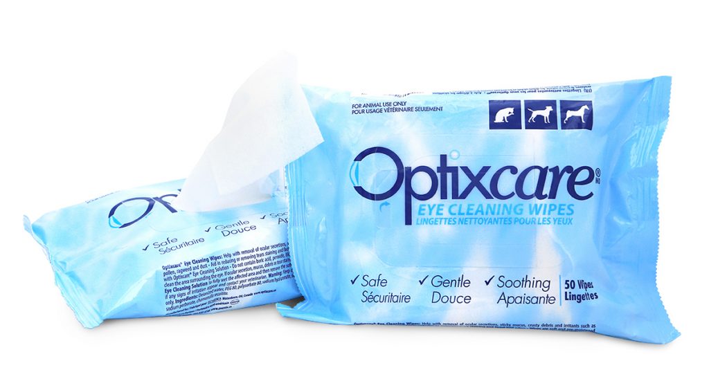 Optixcare® Eye Cleaning Wipes (50 wipes) Vyom Veterinary Medicines LLC