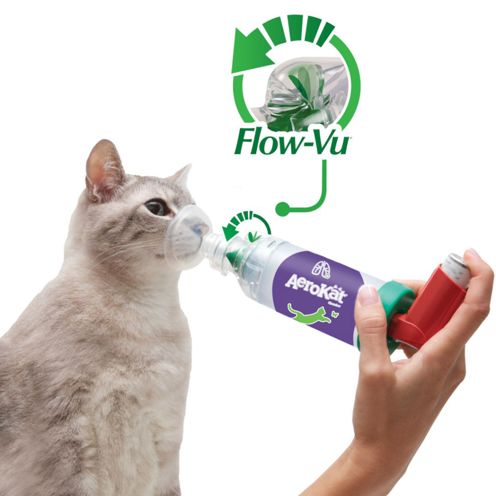 AeroKat - Metered Dose Inhaler Chamber for Cats (Regular Size) - Vyom ...